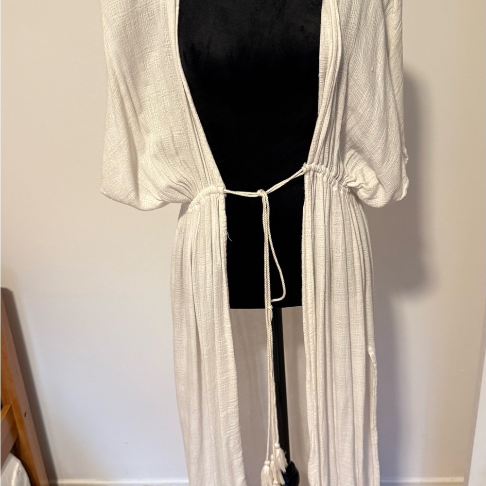 Billabong Cream Textured Cardigan